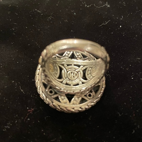 ♦️SALE♦️JOHN HARDY Bulan Coin Ring, 22kt Gold & Silver - Picture 11 of 11